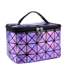 Load image into Gallery viewer, Shiny Cosmetic Glam Bag