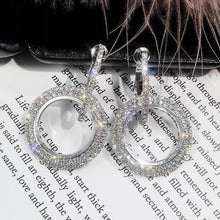 Load image into Gallery viewer, Rhinestone Geometric Earrings