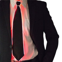 Load image into Gallery viewer, LED Strobing Neck Tie