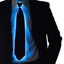 Load image into Gallery viewer, LED Strobing Neck Tie