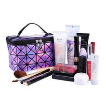 Load image into Gallery viewer, Shiny Cosmetic Glam Bag