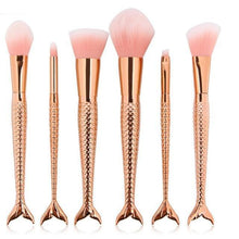 Load image into Gallery viewer, Mermaid Makeup Brushes