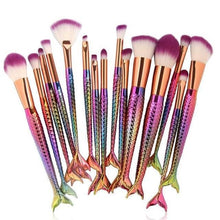 Load image into Gallery viewer, Mermaid Makeup Brushes