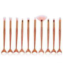 Load image into Gallery viewer, Mermaid Makeup Brushes