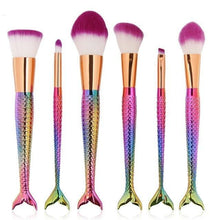 Load image into Gallery viewer, Mermaid Makeup Brushes