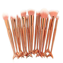 Load image into Gallery viewer, Mermaid Makeup Brushes
