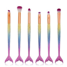 Load image into Gallery viewer, Mermaid Makeup Brushes